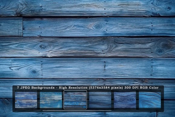 Blue Wood Textures Backgrounds: A Designer's Rustic Asset
