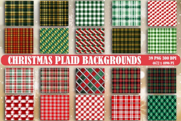 Christmas Plaid Backgrounds: A Designer's Toolkit