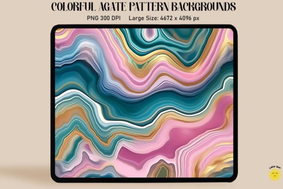 Elevate Designs with Luxurious Agate Pattern Backgrounds