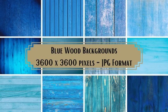 Stunning Blue Wood Backgrounds for Creative Projects