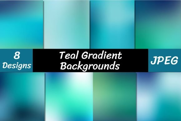 Teal Gradient Backgrounds: Elevate Your Design Projects