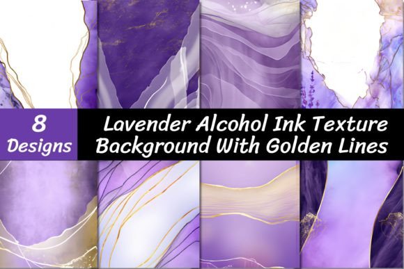 Unlocking the Ethereal: The Versatility of Lavender Alcohol Ink Texture Backgrounds