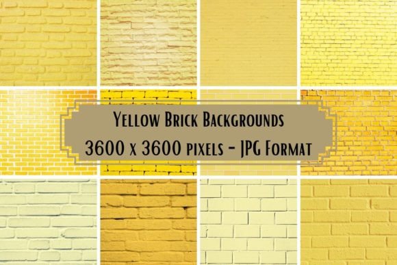 Yellow Brick Backgrounds: A Designer's Guide to This Creative Asset